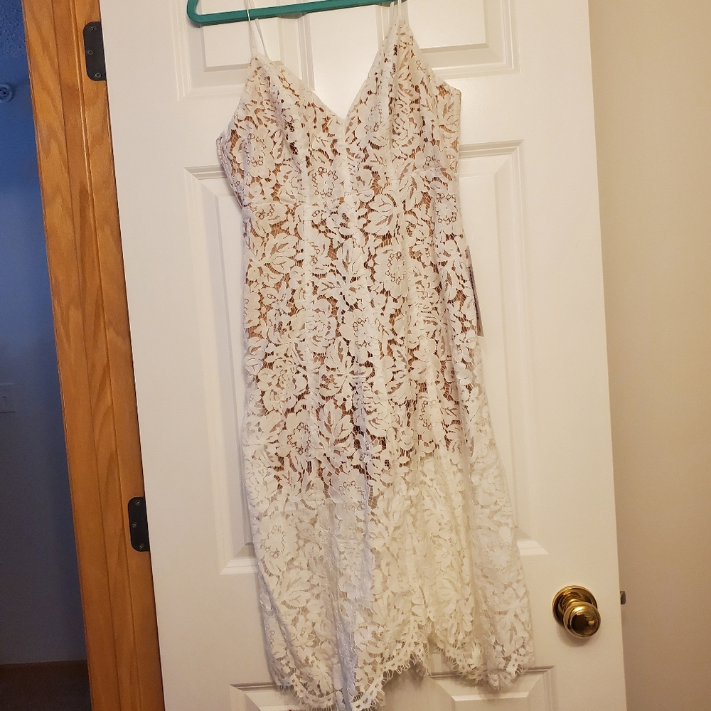 White dress